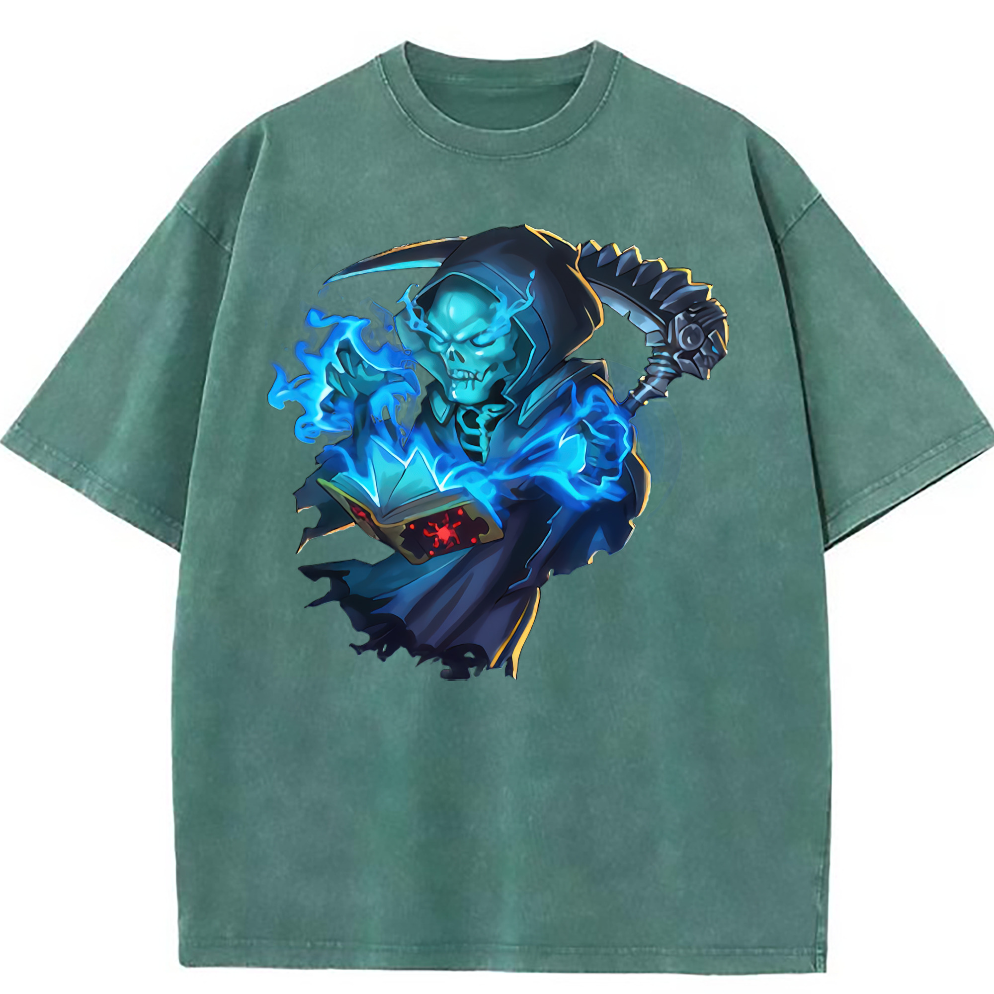 （画像用） リーグ・オブ・レジェンド League of Legends LOL 綿100% ヴィンテージ風 半袖Tシャツ（フロントプリント）